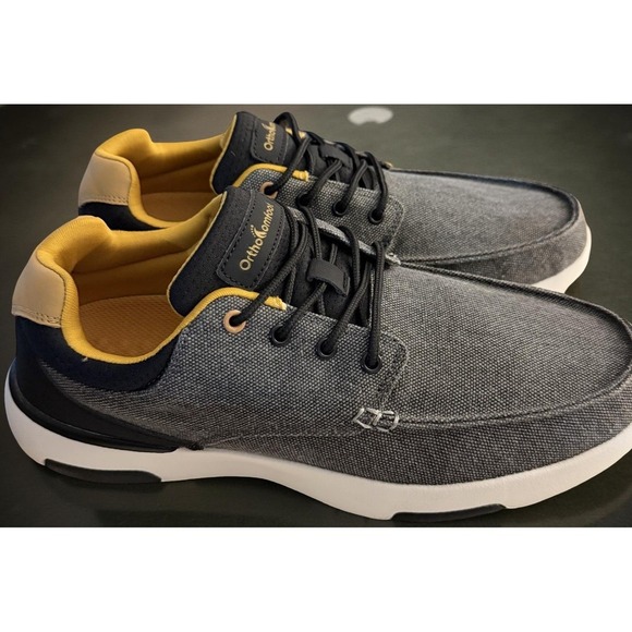 NEW ORTHOCOMFOOT Men\'s Orthopedic Walking Shoes Gray Size 44.5 (US 10.5) main image 8